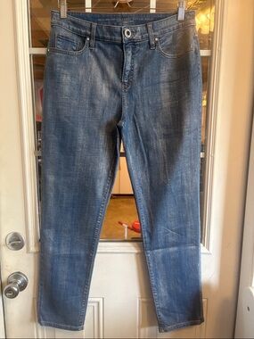 Chico's Mid-Blue Slim Ankle Jeans